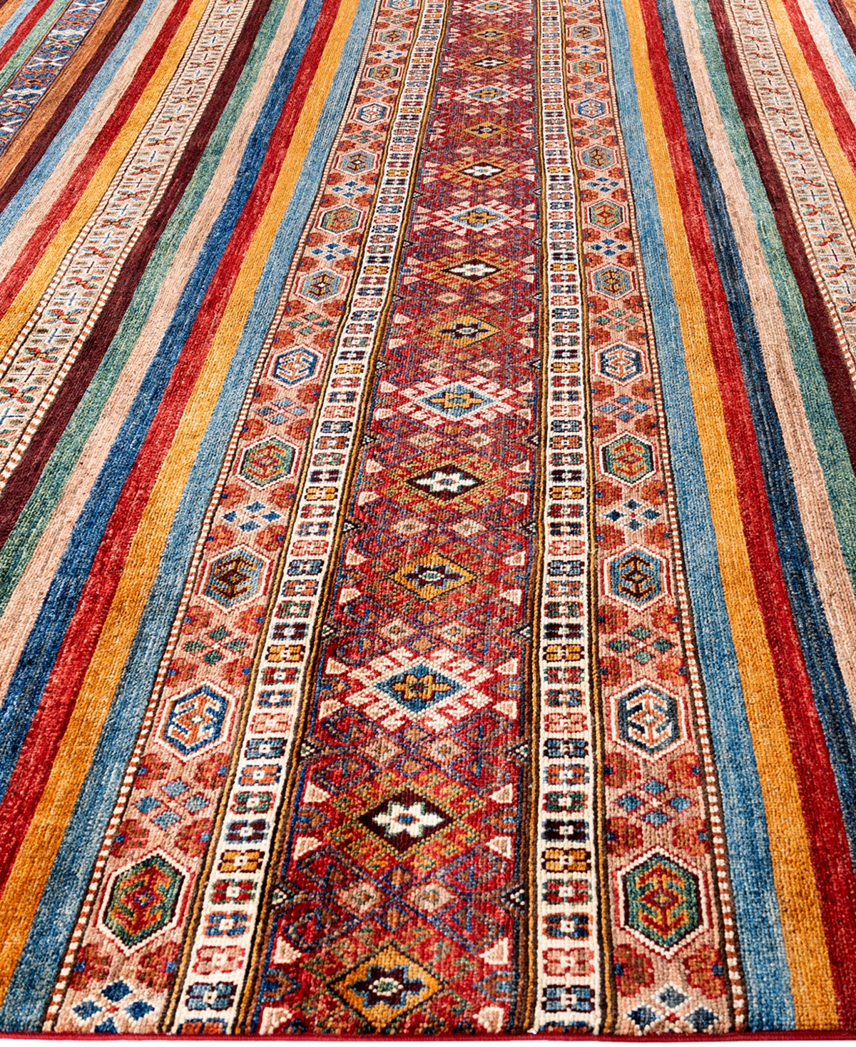 Adorn Hand Woven Rugs Tribal M1999 8'11"x12'2" Area Rug