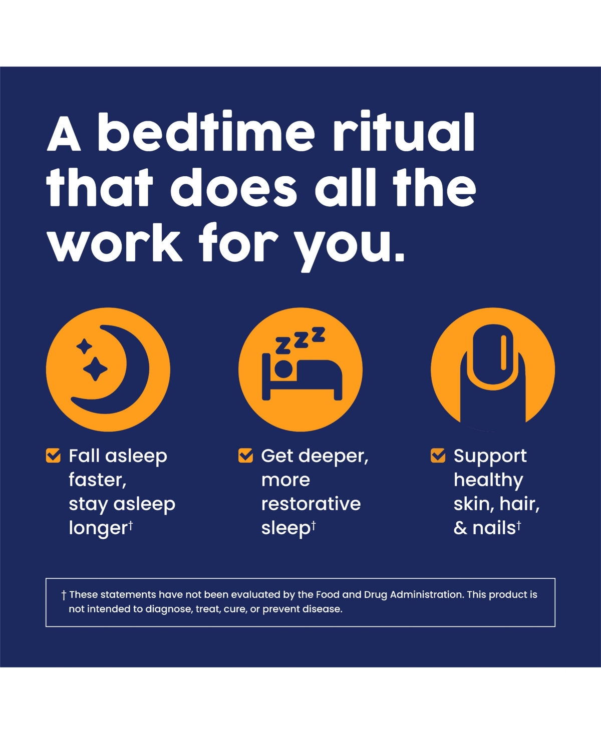 NativePath Collagen Pm - Honey Chamomile Nighttime Collagen Peptides Powder with Magnesium, Gaba, L-Theanine and Melatonin - Servings