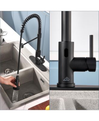 68.7 inches 1.8 GPM Pull Down Touchless Sensor Single Handle Kitchen Faucet with Accessories