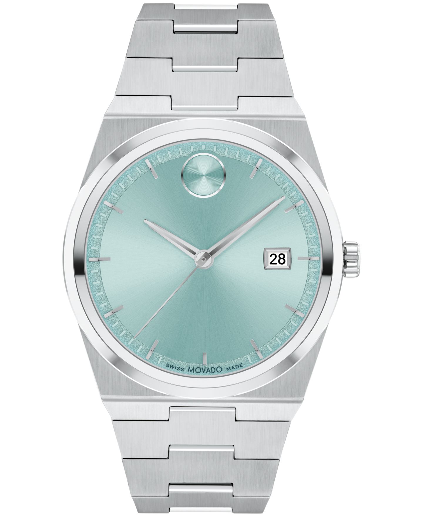 Часы Movado Bold Quest, швейцарский кварц, нержавеющая сталь, 40 мм — фото 1