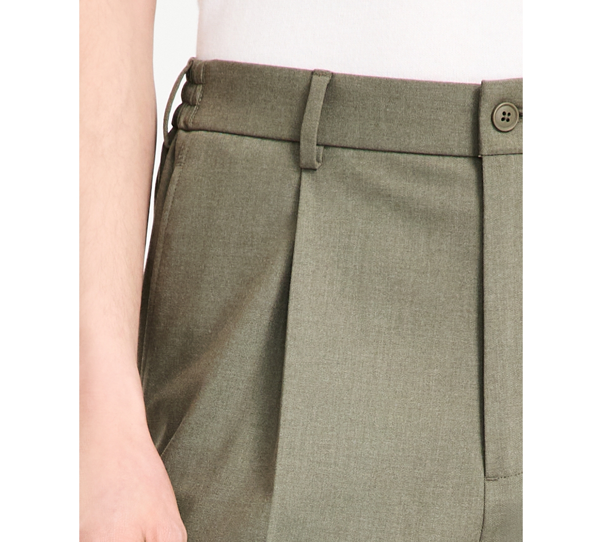 Tommy Hilfiger Men's Modern-fit Dress Pants In Sage