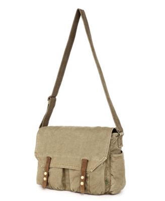 Coastal Canvas Messenger Bag