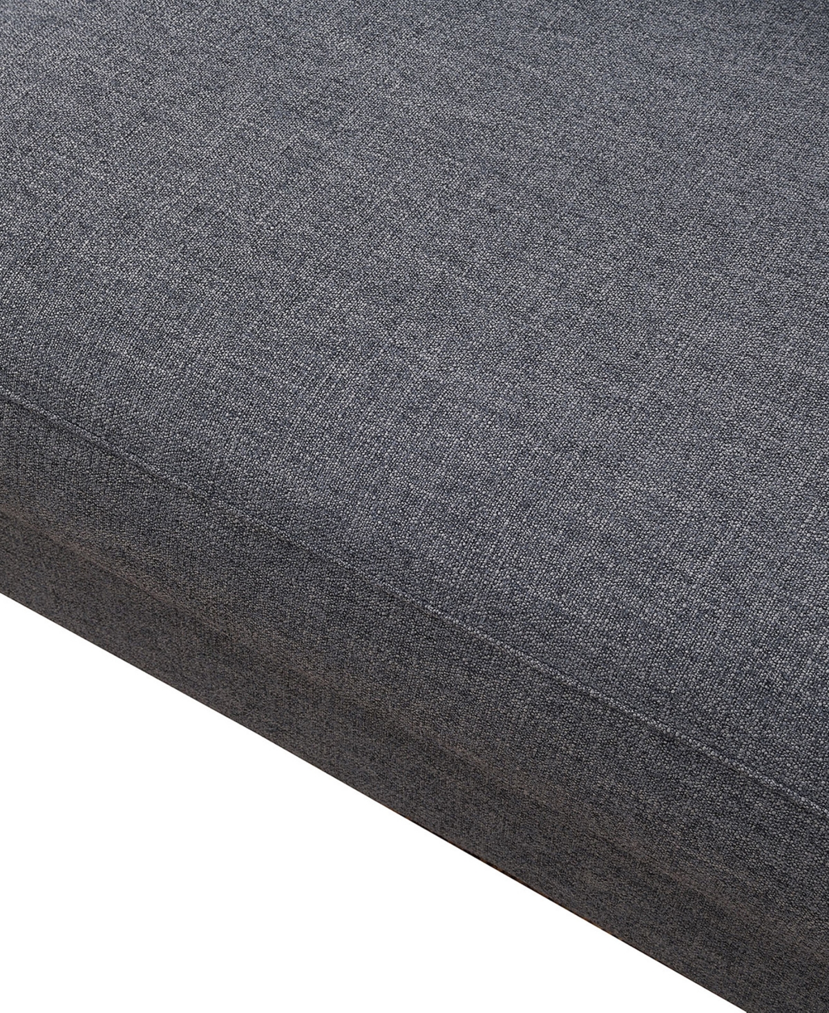 Furniture Of America 85" Lacy Chenille Slope Arm Sofa In Gray