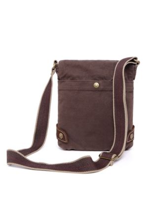 Atona Classic Flap Canvas Crossbody Bag