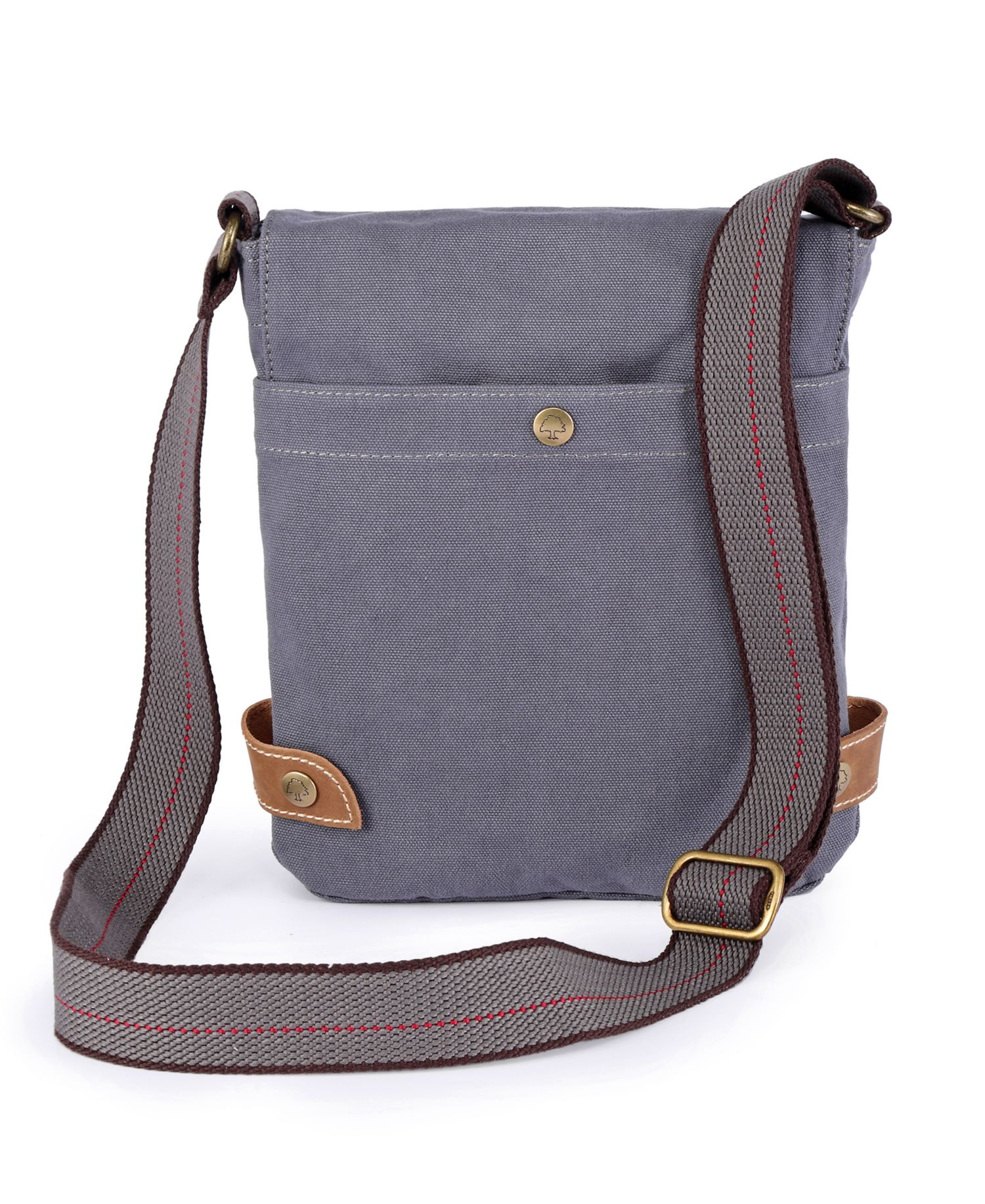 Atona Classic Flap Canvas Crossbody Bag