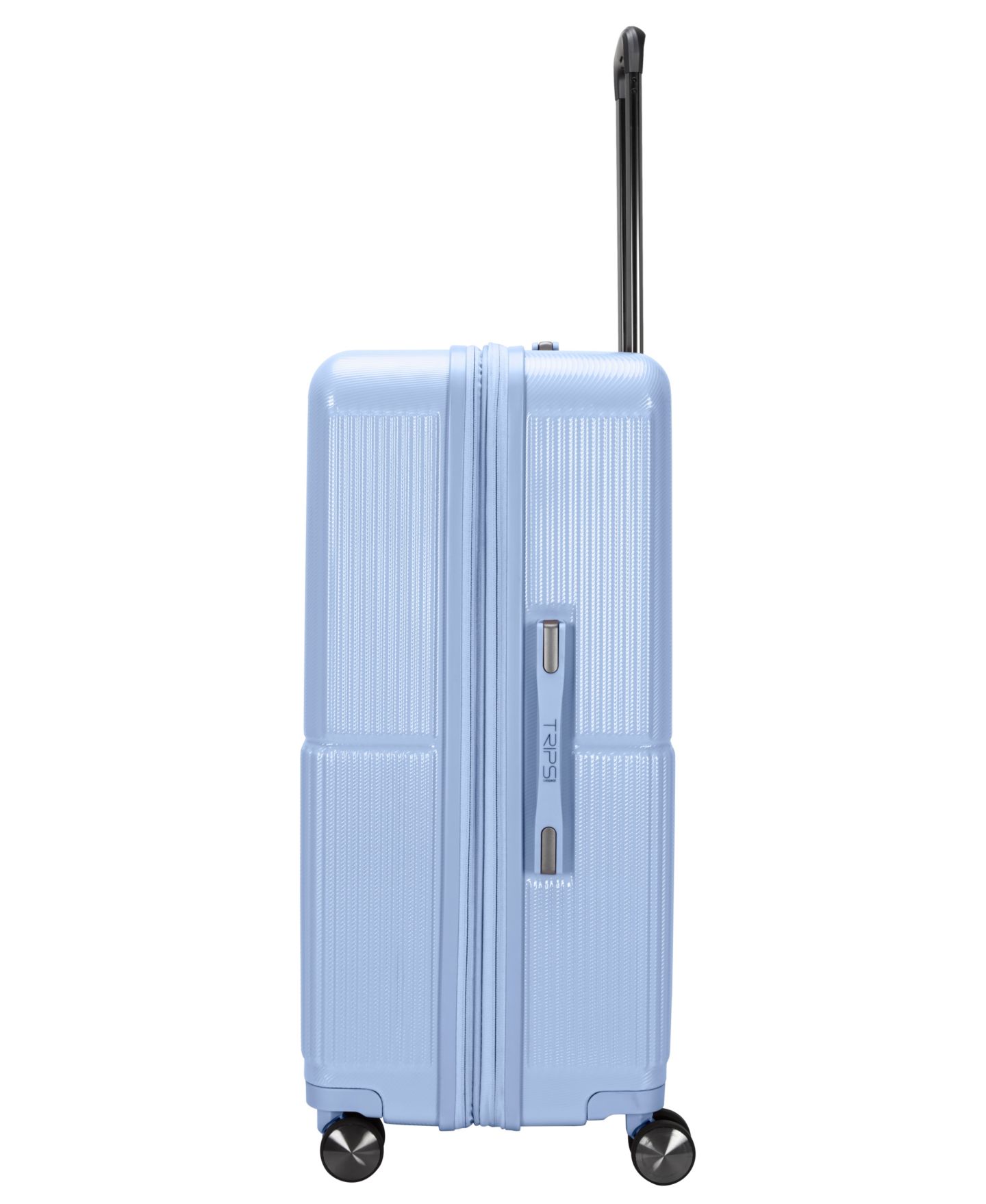 Чемодан Trips Luggage Flight Plan Large Check-in Spinner, цвет: Холодный синий — фото 2