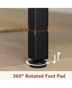 Console Table with Power Outlets & USB Ports, Narrow Sofa Table with Charging Station