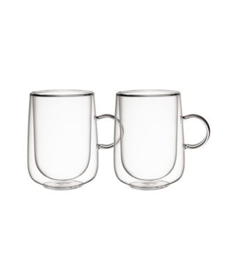 Villeroy & Boch Artesano Hot Cold Beverages Large Insulated Latte Glass, Set of 2 - Macy's