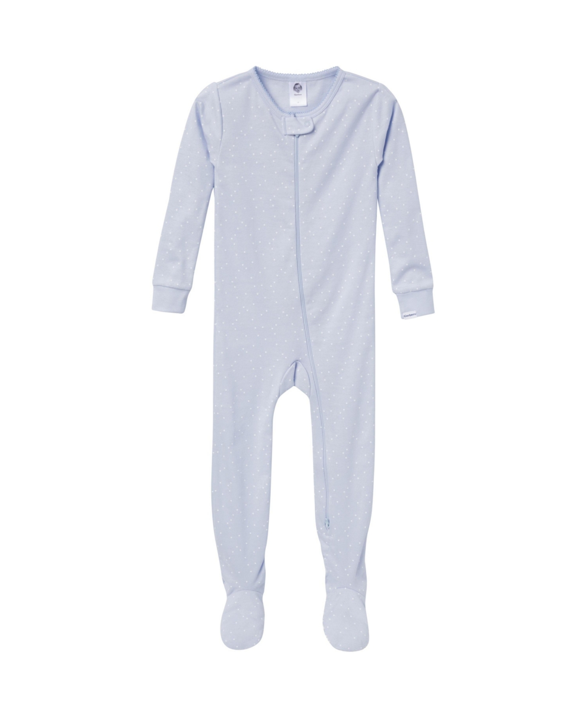Gerber Baby Girls Snug Fit Footed Pajamas, 2-Pack,- Butterflies