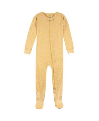 Baby Boys Snug Fit Footed Sleep & Play, 2-Pack, Safari