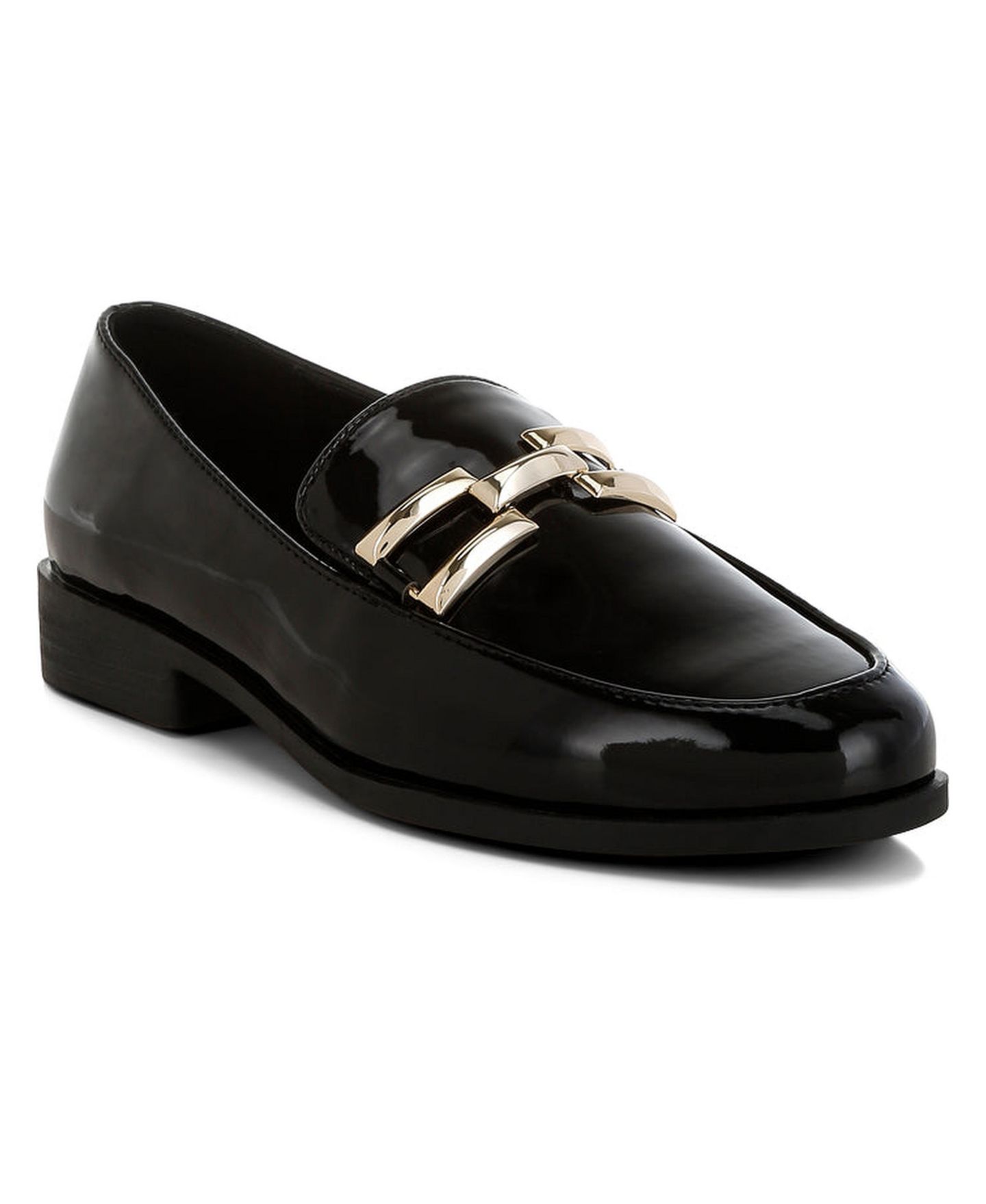 Женские туфли London Rag Revanta Patent Faux Leather, цвет: Чёрный лаковая искусственная кожа — фото 2