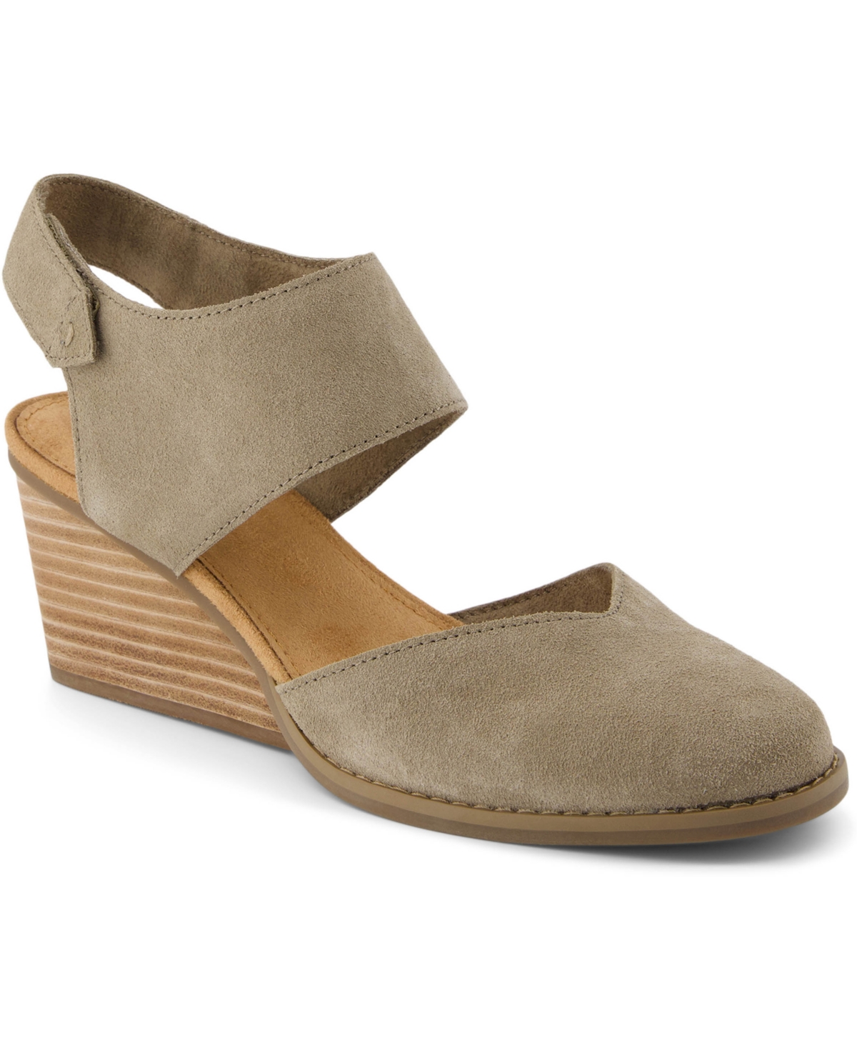 Toms Maison Wedge Sandal In Neutral