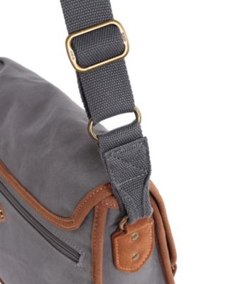 Dolphin Canvas Messenger Bag