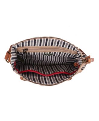 Dolphin Canvas Crossbody Bag