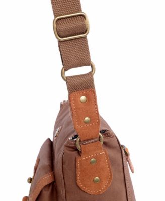 Dolphin Canvas Crossbody Bag