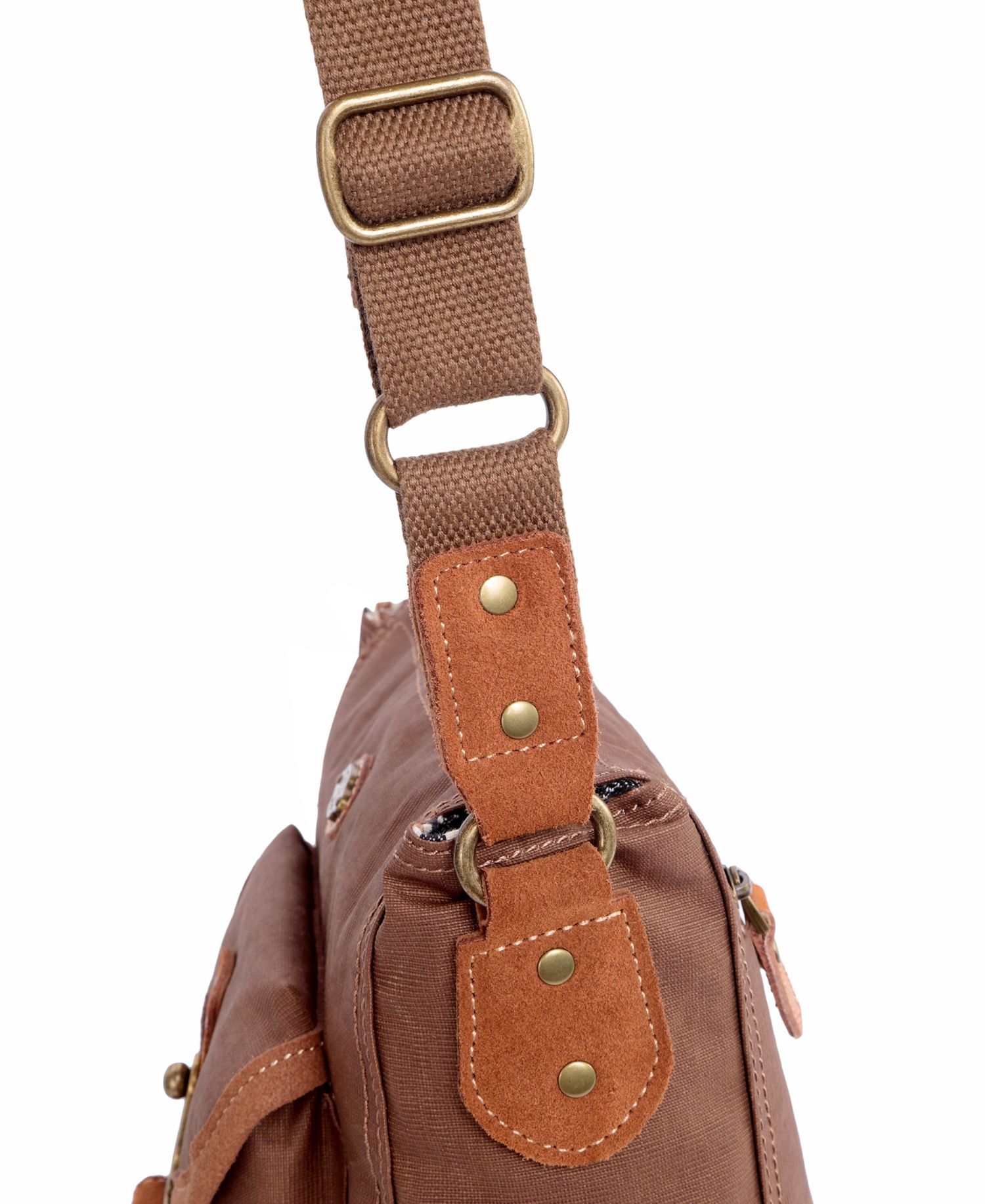 Dolphin Canvas Crossbody Bag