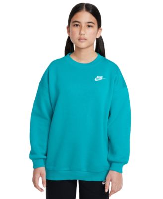 Nike - Big Girls Sportswear Club Fleece Oversized-Fit Sweatshirt