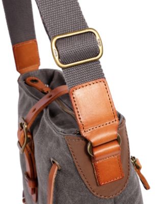 Redwood Canvas Crossbody Bag