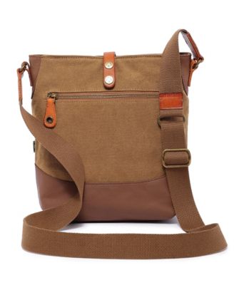 Redwood Canvas Crossbody Bag