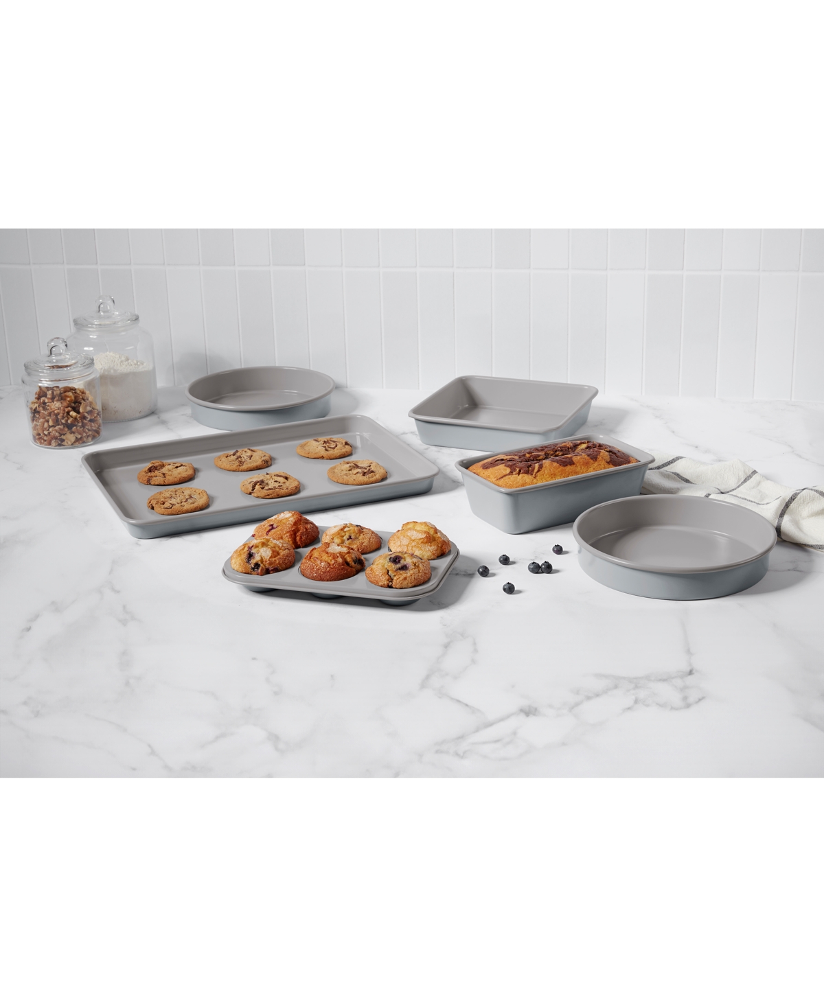 CUISINART CULINARY COLLECTION 6-PIECE CERAMIC NONSTICK BAKEWARE SET 