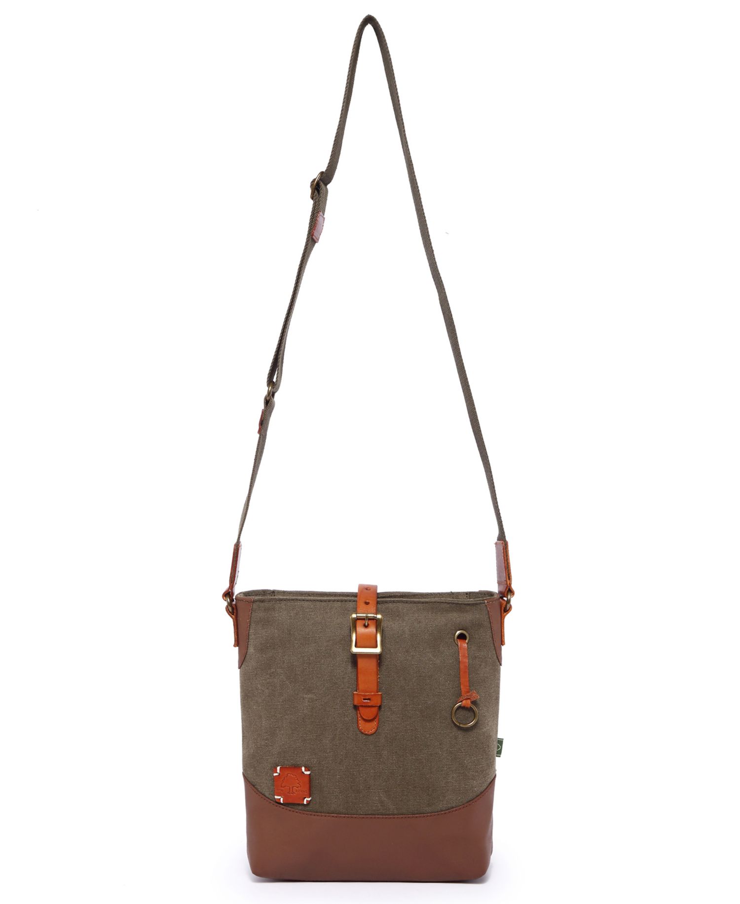 Redwood Canvas Crossbody Bag