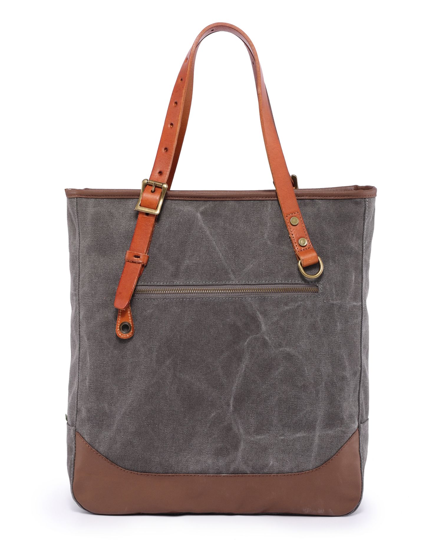 Red Wood Medium Canvas Tote Bag