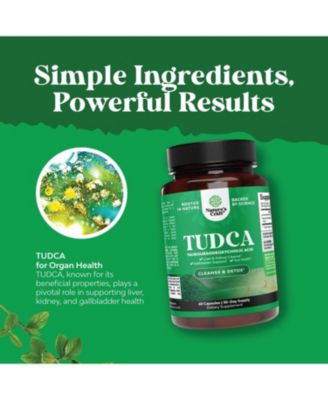 TUDCA Capsules, Liver Support and Gallbladder Cleanse, 60ct