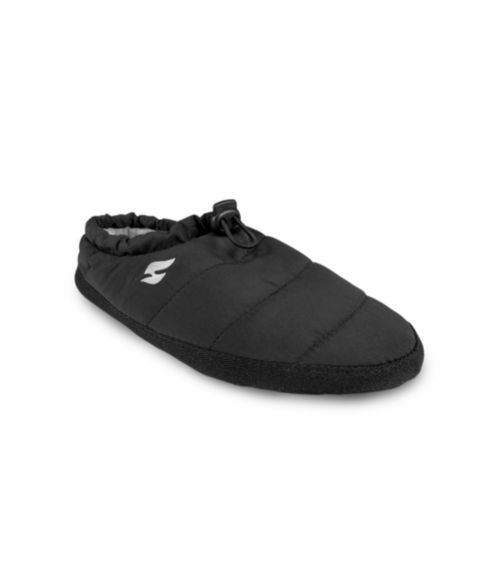 Мужские тапочки Heat Holders Graham Woven Drawstring Slippers, цвет: Чёрный