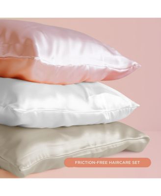 Satin Pillowcase & Scrunchies 7 Piece Set