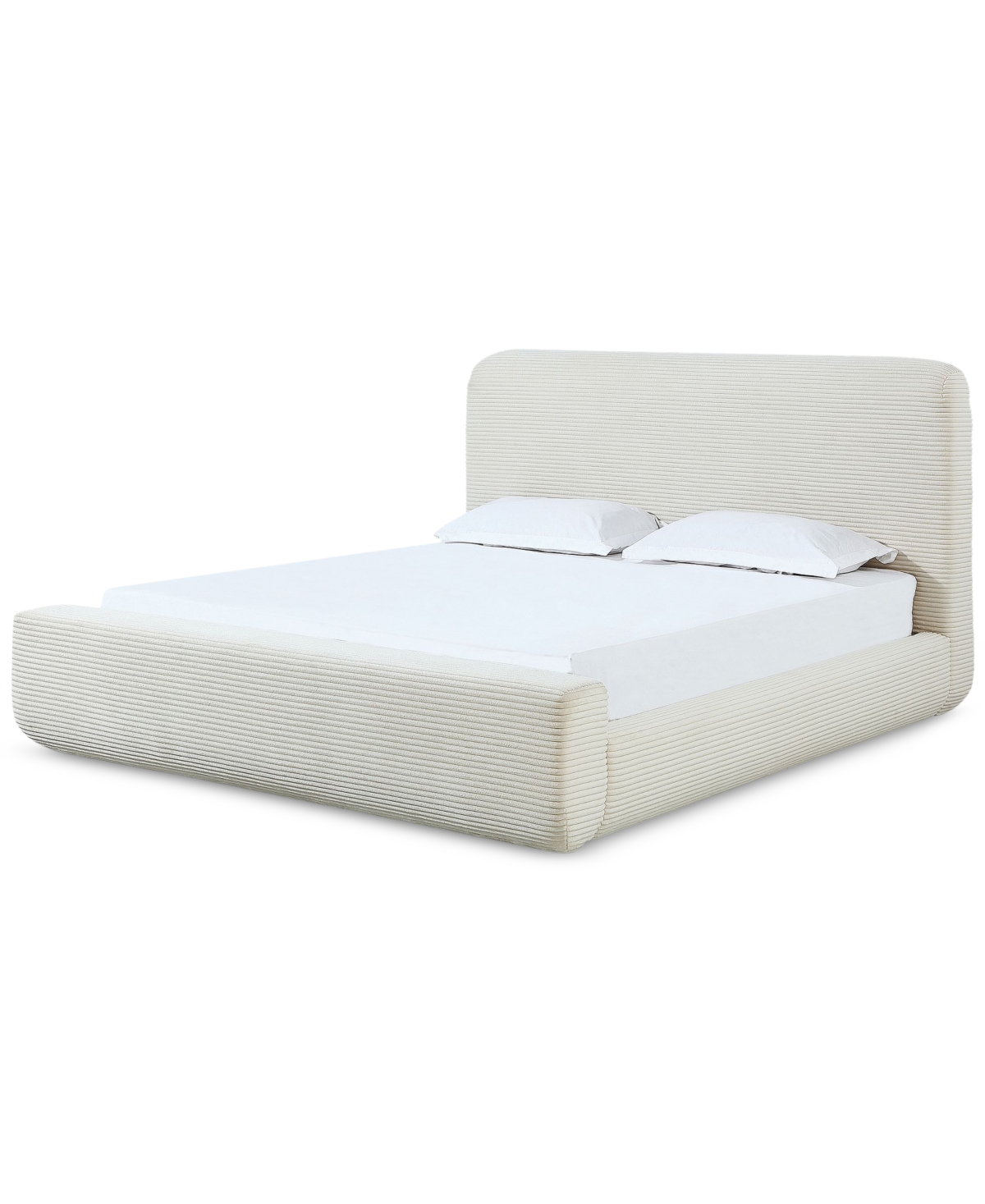 Macy's Wisteria California King Bed In White