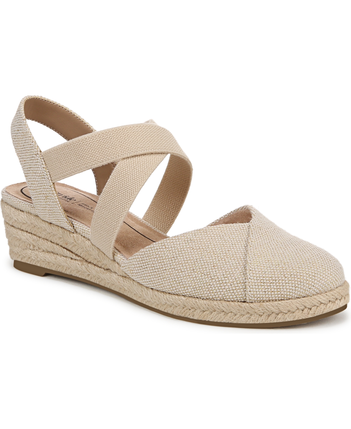 LIFESTRIDE WOMEN'S KIMBALL WEDGE ESPADRILLES 
