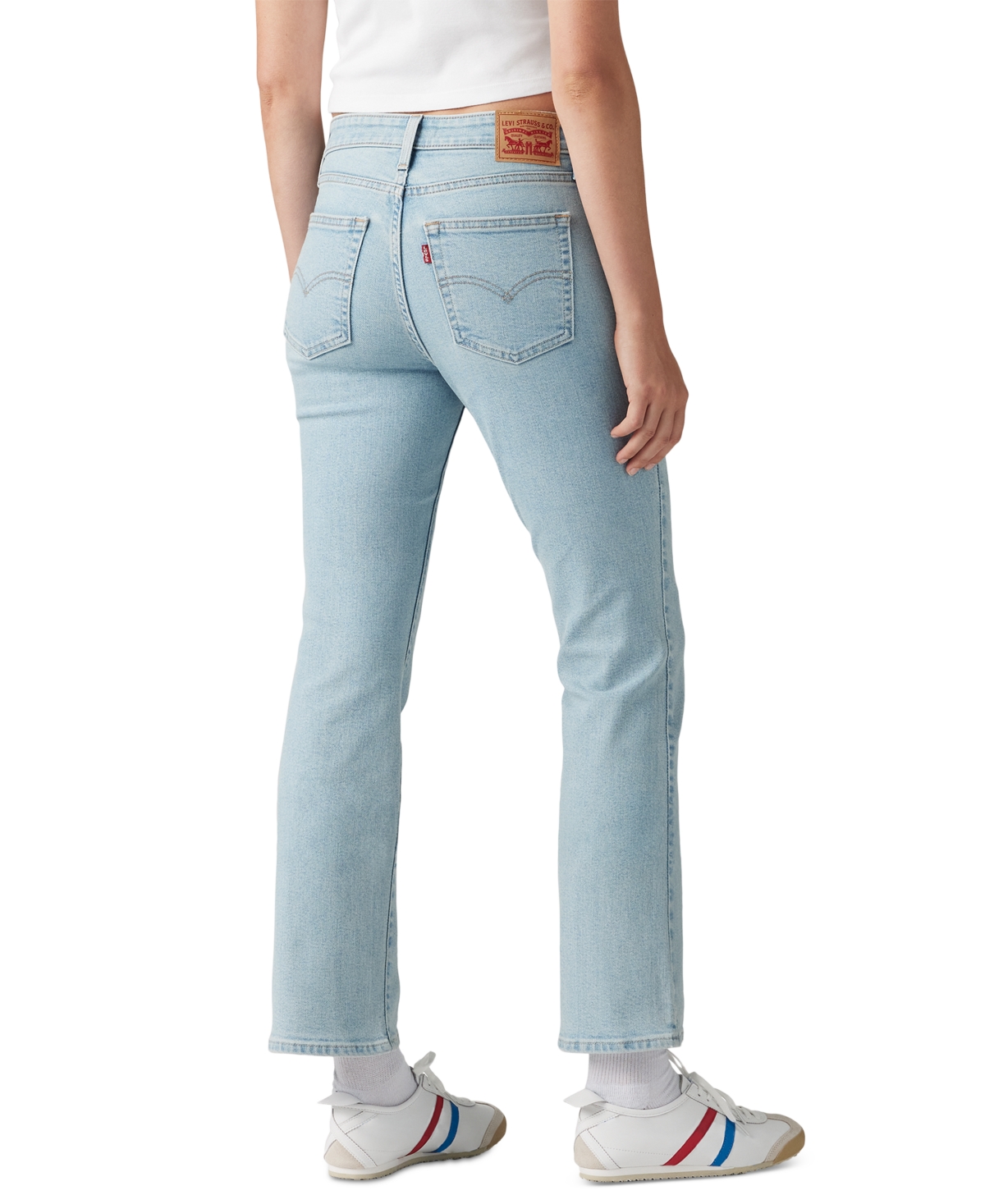 Levi's Women's 725 High-rise Kick Boot Jeans In Struck By Lightning Clean