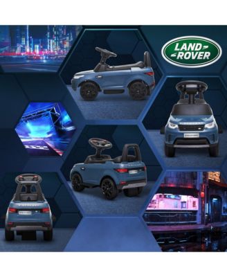 2 in 1 Land Rover Licensed 6V Ride On Car, Sliding Car, Light