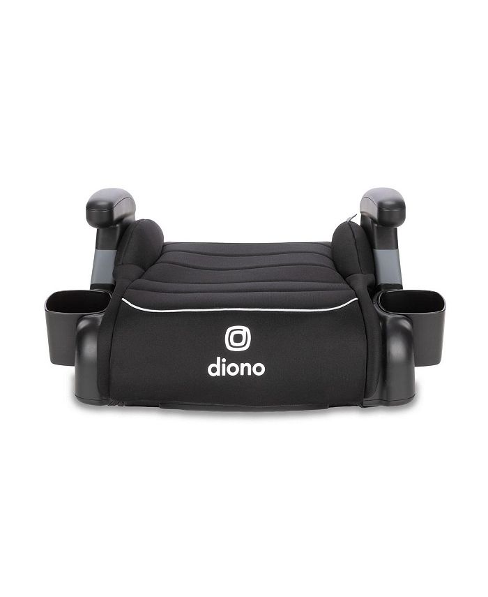 Diono Toddler Connect3 R - Pack of 2 Backless Booster Car Seats - Black - ONE SIZE