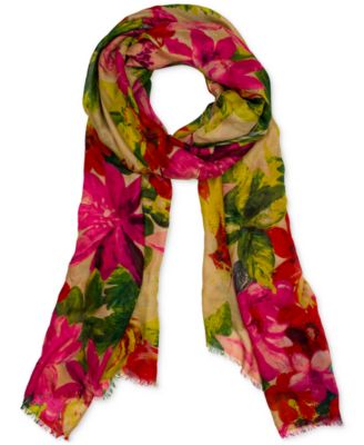 Шарф с винтажным принтом Патриции Нэш