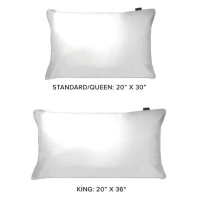 22 Momme 100% Mulberry Silk Pillowcase, Zipper, Machine Washable