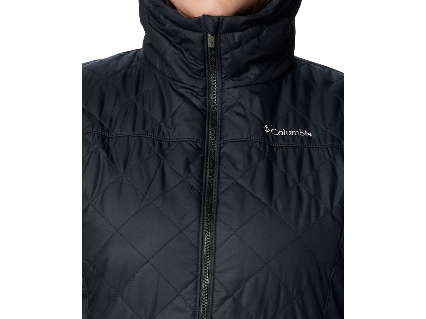 Женская куртка Columbia Copper Crest II Hooded, цвет: Чёрный — фото 4
