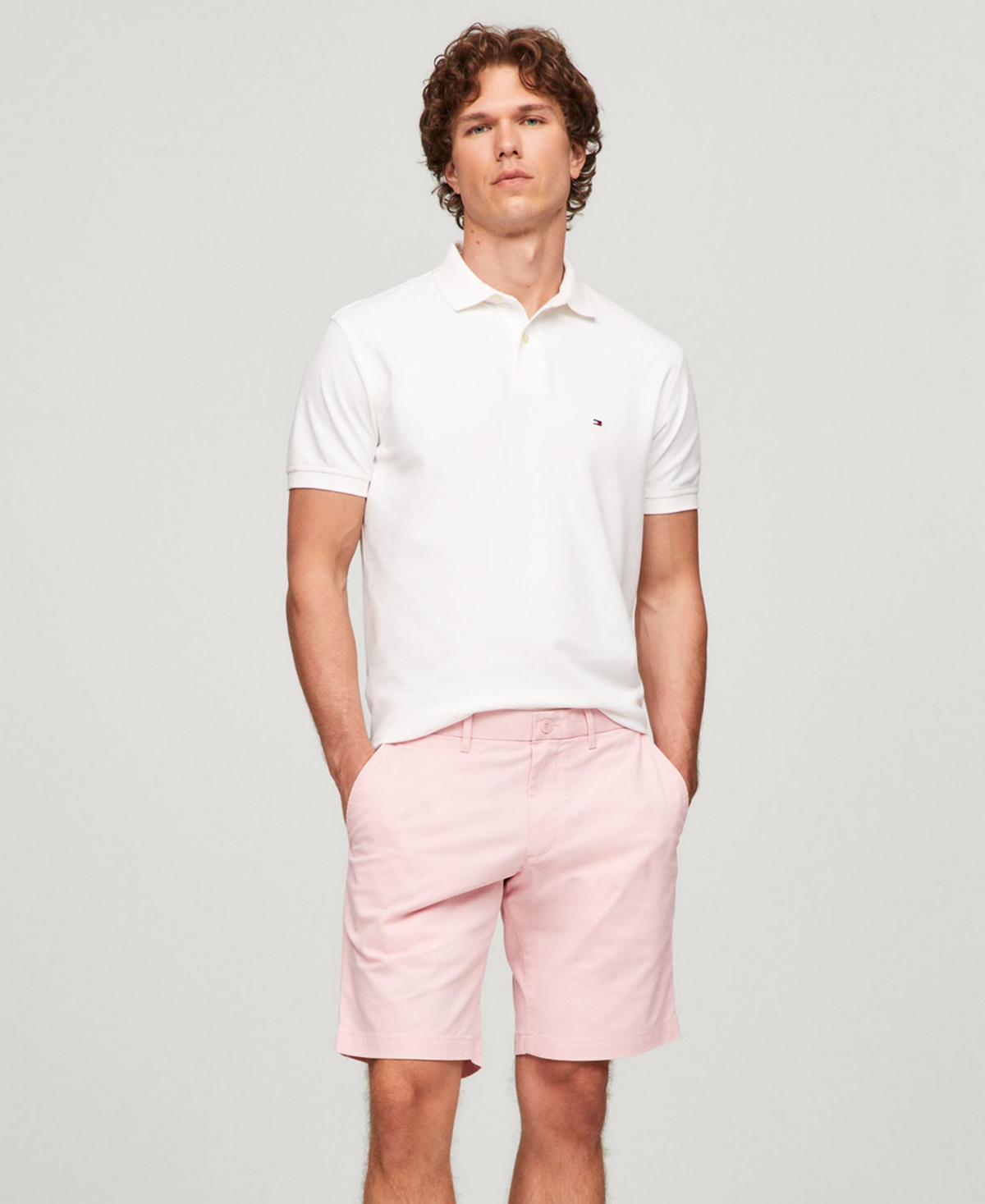 Shop Tommy Hilfiger Men's Brooklyn 1985 9" Shorts In Pink Shade