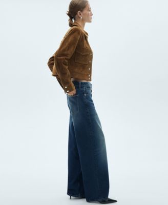 Women's Low-Rise Loose-Fit Wide Leg Jeans