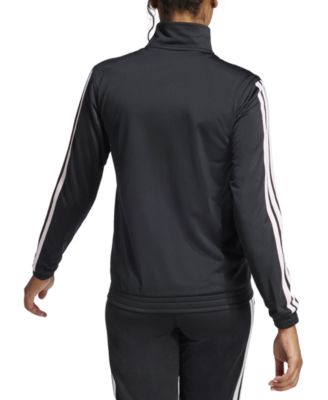 женская спортивная куртка и брюки adidas из трикотажа в 3 полосы 