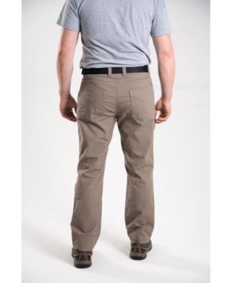 Мужские брюки цвета горного Хаки Mountain Khakis с оригинальными складками классического покроя 17090₽