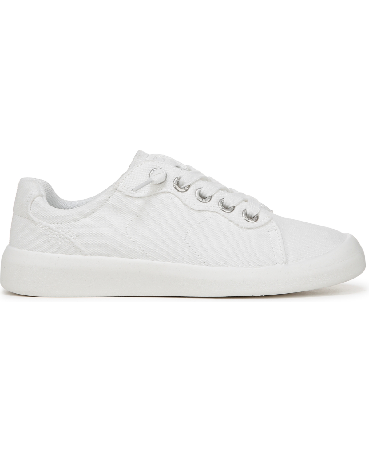 Blowfish Malibu Women's Boardwalk Lace Up Sneakers In White Canvas