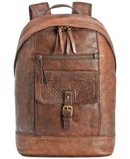 Patricia Nash Nash Men's Tuscan Leather Backpack & Reviews - Handbags ...