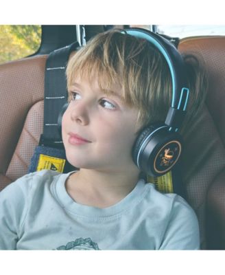 KidJamz KJ55BT Safe Listening Bluetooth Wireless Headphones for Kids w/ LED Lights