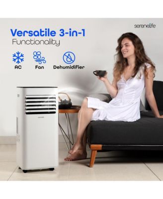 8000 BTU, Dehumidifier & Fan Modes Portable Air Conditioner