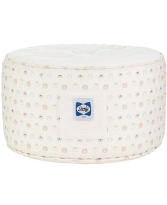Sealy Pouf - Coral & Blossoms main image 0