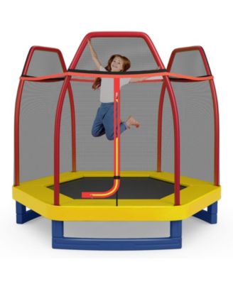 7 Feet Kids Recreational Bounce Jumper Trampoline