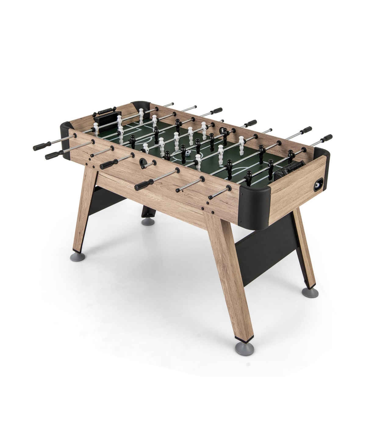 Gouun Foosball Table Arcade Soccer Game Table with 2 Balls and 26 Players