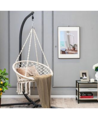 Cushioned Hammock Swing Chair with Hanging Kit