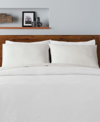 Percale Cool and Crisp 500 Thread Count 100% Cotton Pillowcase Set, King